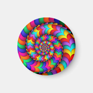Aimant spiral arc-en-ciel