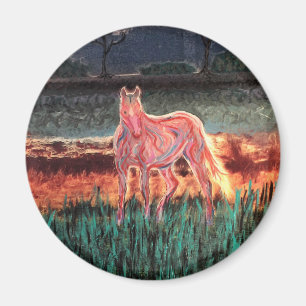 Aimant Spirit Dream Horse, Peint