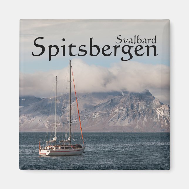 Aimant Spitsbergen Svalbard (Devant)