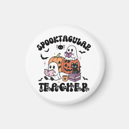 Aimant Spooktacular enseignant Cute Ghosts Halloween