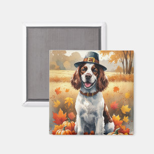 Aimant Springer Spanien À L'Automne Feuille L'Art Thanksg