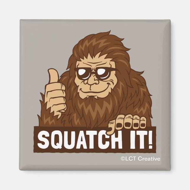 Aimant Squatch (Devant)