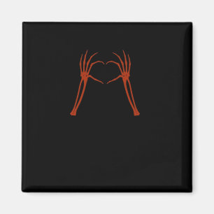 Aimant Squelette Mains Coeur Signer Costume Drôle Hallowe