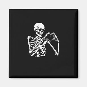 Aimant Squelette Mains Coeur Signer Halloween Costume Ret
