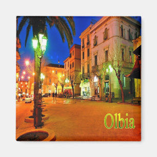 Aimant SRD057 OLBIA, Piazza Regina Margherita, Frigo