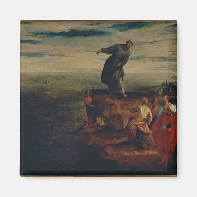 Aimant St. Anthony Preaching to the Fish, c.1580 (Devant)