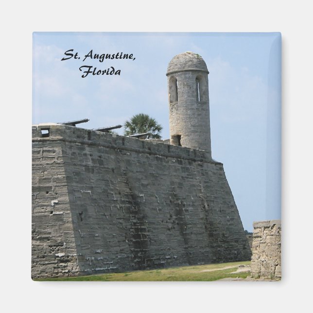 Aimant St Augustine Florida fort castillo de san marcos (Devant)
