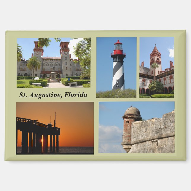 Aimant St. Augustine, Floride  (Recto)