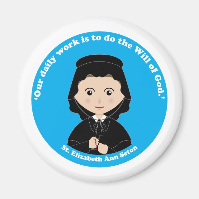 Aimant St. Elizabeth Ann Seton (Devant)