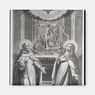 Aimant St John de la croix et de St Theresa d'Avila