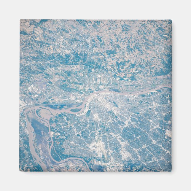 Aimant St. Louis, Missouri Le Long Du Mississippi. (Devant)