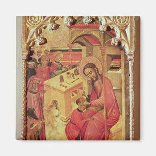 Aimant St Luke fonctionnant sur la tête d'un homme,