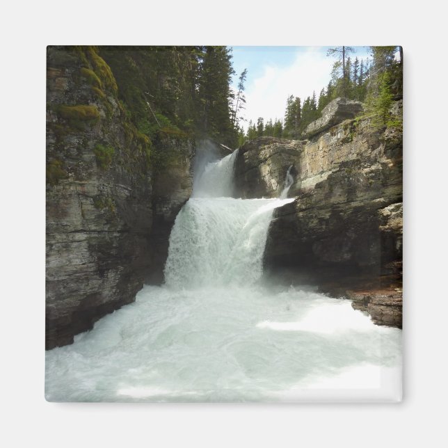 Aimant St. Mary Falls I au parc national des Glaciers (Devant)