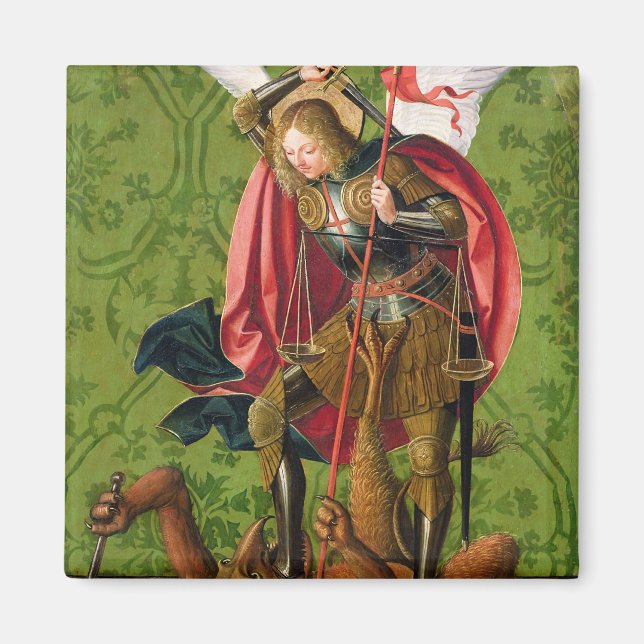 Aimant St. Michael tuer le dragon (Devant)