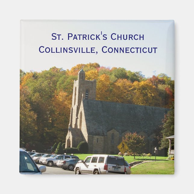Aimant St. Patrick's Church à Collinsville (Devant)