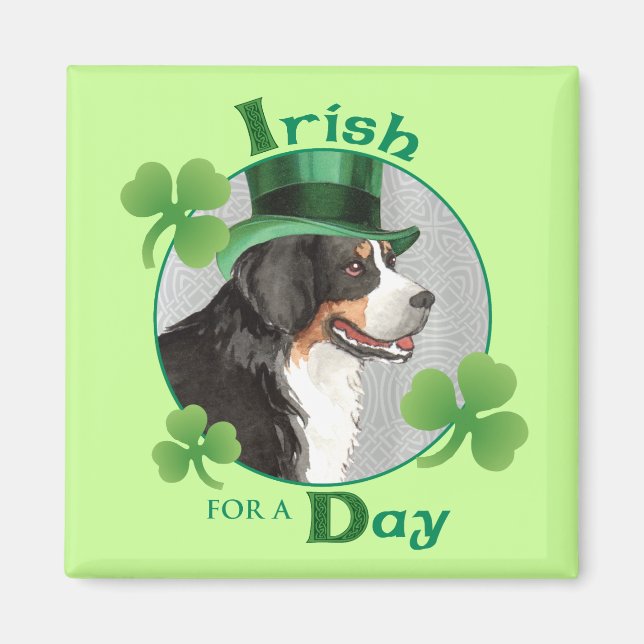 Aimant St. Patrick's Day Berner (Devant)