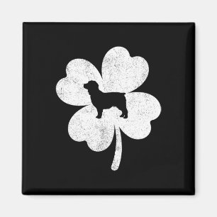 Aimant St Patricks Day English Springer Spaniel Lucky Sha