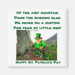 AIMANT ST. PATRICK'S DAY LEPRECHAUN POEM