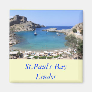 Aimant St. Paul's Bay, Lindos