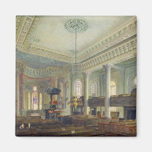 Aimant St. Paul's, Deptford (avec papier)