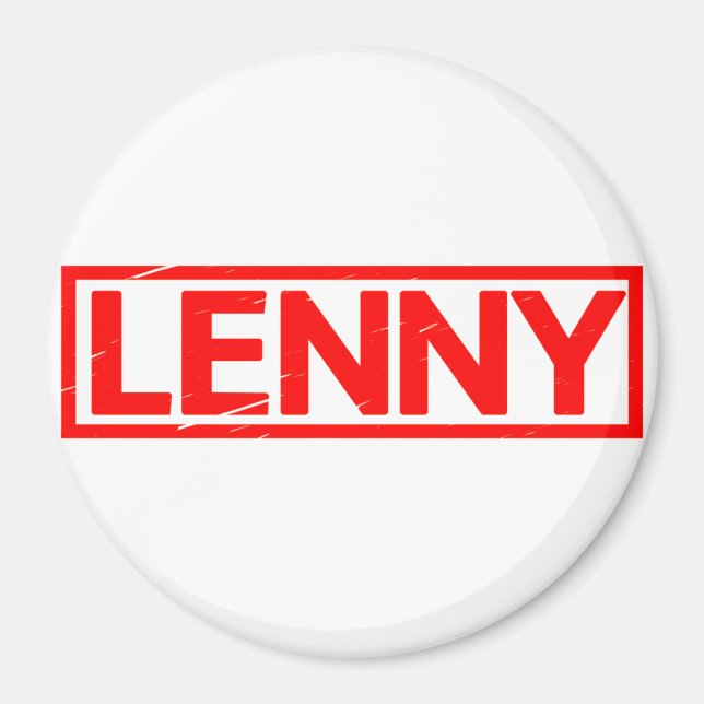 Aimant Stamp Lenny (Devant)