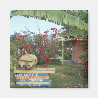 Aimant Stand de poulet Jerk à Negril, Jamaïque 2011