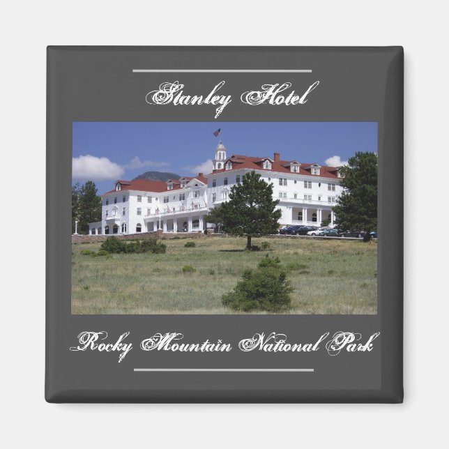 Aimant Stanley Hotel Estes Park Colorado (Devant)