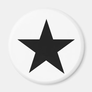Aimant Star Black Le MUSÉE Zazzle Cadeaux