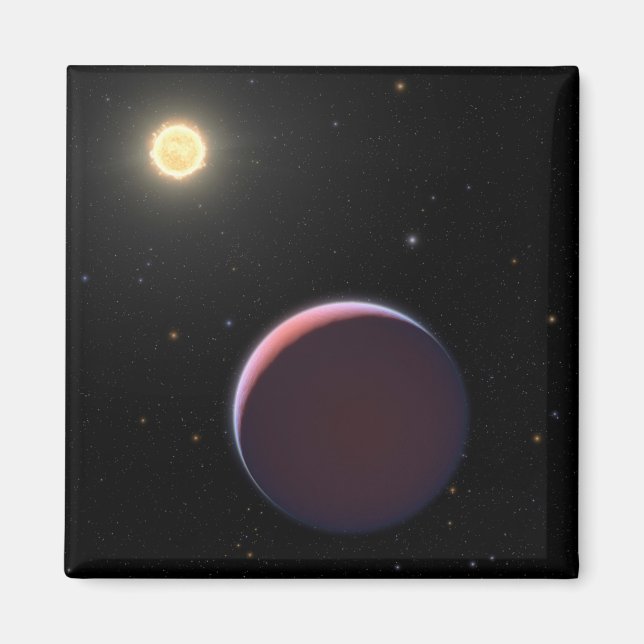 Aimant Star Kepler 51 et Trois planètes géantes comme le  (Devant)