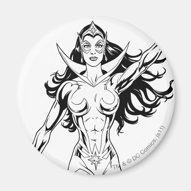 Aimant Star Sapphire 6 (Devant)