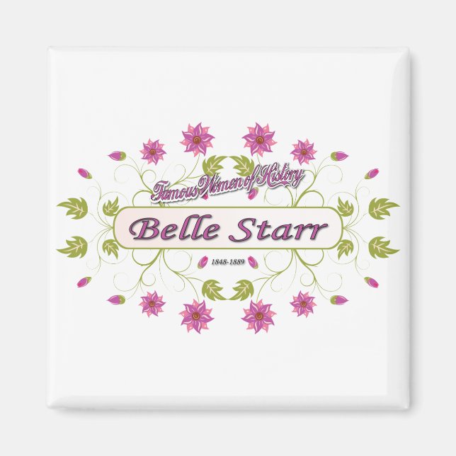Aimant Starr ~ Belle Starr ~ Fameuse Américaine Femmes (Devant)