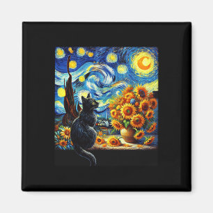 Aimant Starry Night Vincent Van Gogh Sunflowers Amoureux