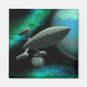 Aimant Starship Explorer (Carré)