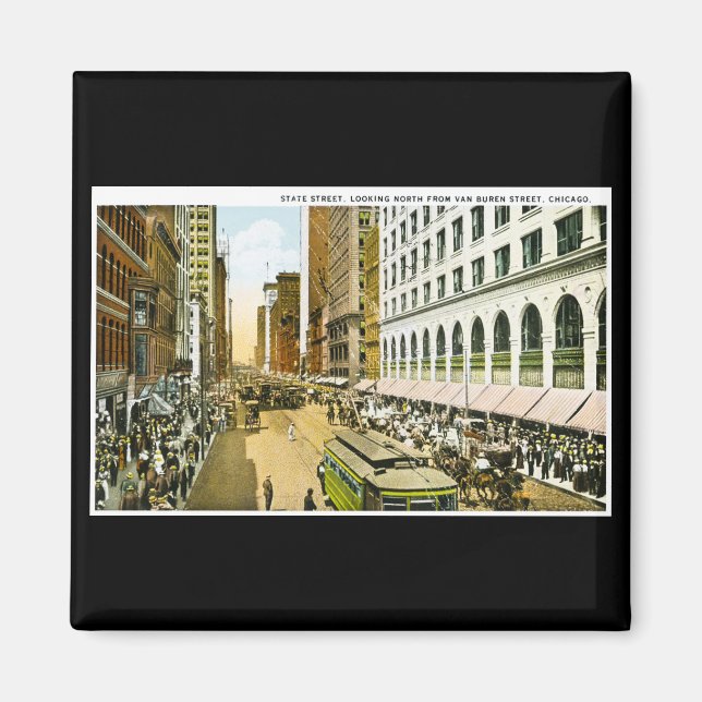 Aimant State Street, Chicago, Illinois (Devant)