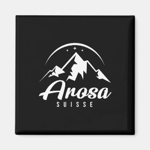 Aimant Station de ski Arosa Suisse Ski Snowboard