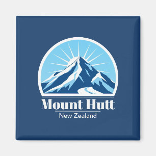 Aimant Station de ski de Mount Hutt Nouvelle-Zélande souv