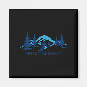 Aimant station de ski detroit mountain minnesota skieur s