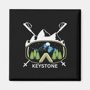 Aimant Station de ski Keystone Colorado Ski Souvenir