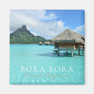 Aimant Station de vacances d'Overwater sur Bora Bora.
