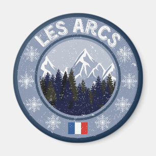 Aimant Station des Arcs de Ski