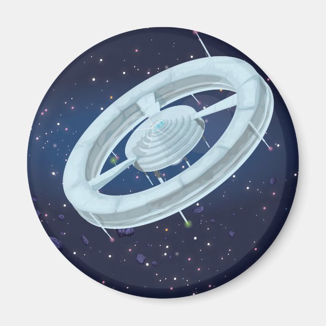 Aimant Station spatiale (Devant)