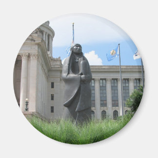 Aimant Statue À Oklahoma State Capital