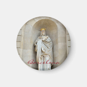 Aimant statue de Jacques Ier le Conquérant, Barcelone