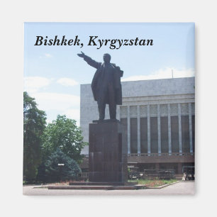 Aimant Statue de Lénine, Bichkek, Kirghizistan