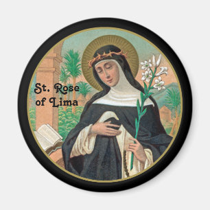 Aimant Ste Rose de Lima (Détail ; K 48)