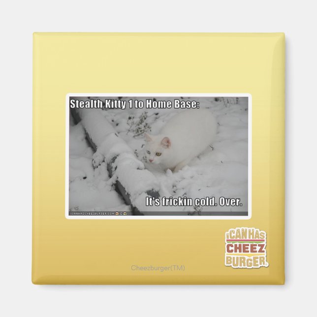 Aimant Stealth Kitty 1 (Devant)