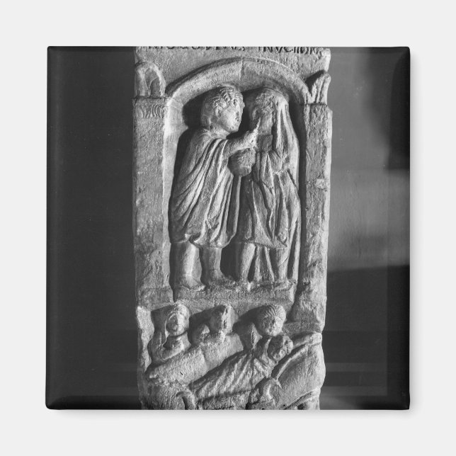 Aimant Stèle funéraire représentant un médecin (Devant)