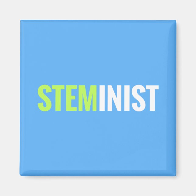 Aimant STEMinist (Devant)