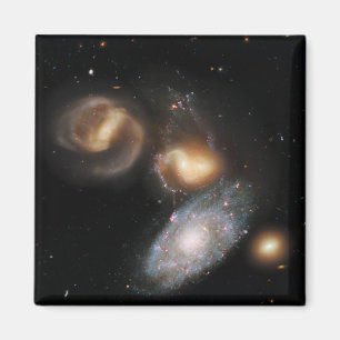Aimant Stephan's Quintet Galaxies