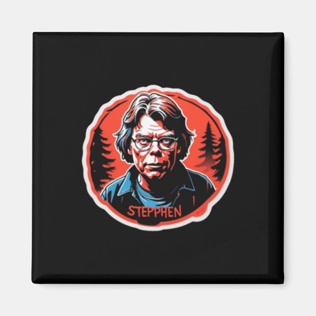 Aimant Stephen King Sticker (Devant)